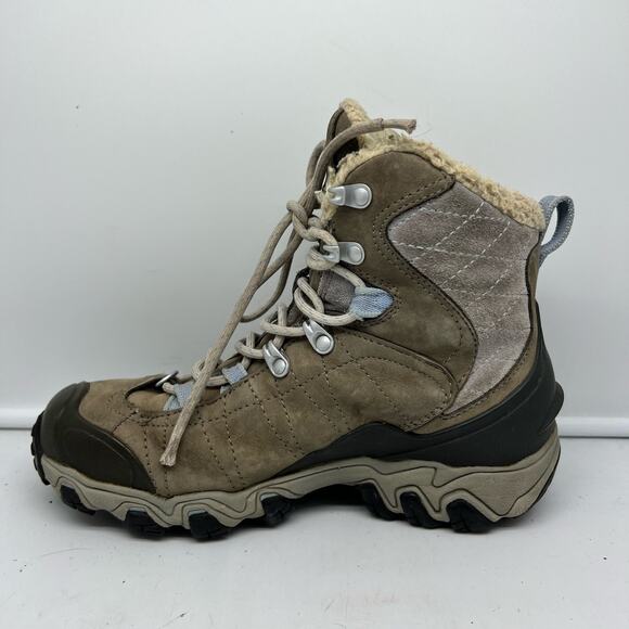 OBOZ Boots Womens 6.5 Bridger 7” Hiking Waterproof & Insulated B-Dry - Picture 2 of 11